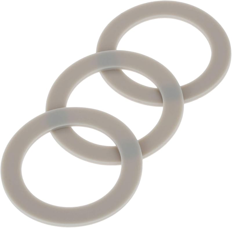 3Pcs Gasket Rubber Seal O-Ring Replacement for Cuisinart Blenders | Fit for CUCB-456-3 BFP703 BFP-703 BFP703B BFP-703CH SPB-7 SPB7 SPB-7BK CB8 CB9 BFP-703