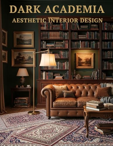 Dark Academia Aesthetic Interior Design: Dark Academia Interiors Home Design and Decor for the Classic Home – Coffee Table Book
