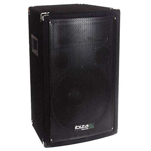 Ibiza light Enceinte Sono Passive TRAPEZOIDALE 10'/25cm 400W 3 Voies BassReflex DISCO10B DISCO10B-SOLO