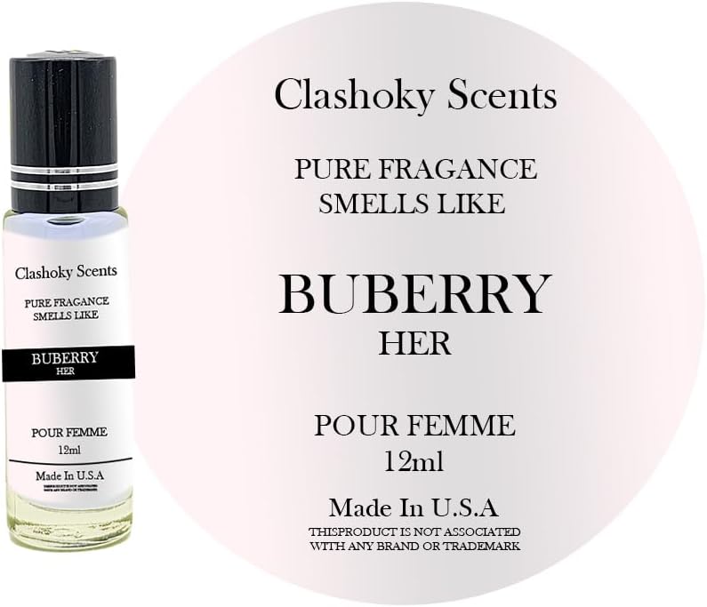joxipe Clashoky Fragrance Perfume Oils Buberry For Her Perfume Roll On Body Oil for Women (12ml) (Pack of 1)
