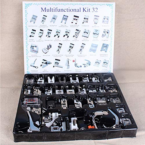 Pied de biche machine à coudre bloqué ? Solution kit 32 pièces universel