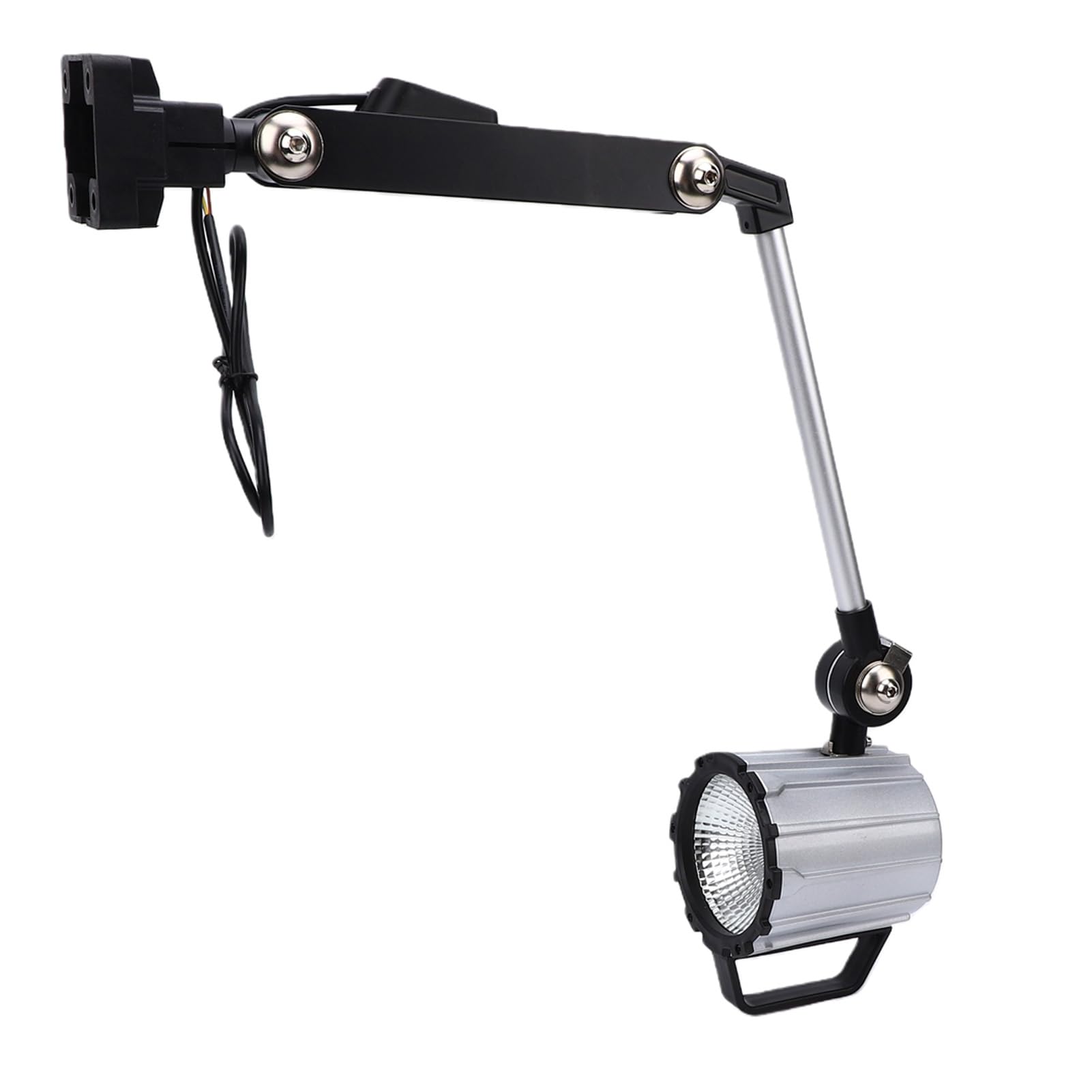 Asixxsix Lampada da Lavoro a LED da 24 W, Luce per Macchina a LED Flessibile Regolabile in Lega di Alluminio, Lampada per Attrezzi da Negozio per Tornio, Banco da Lavoro, Macchina da