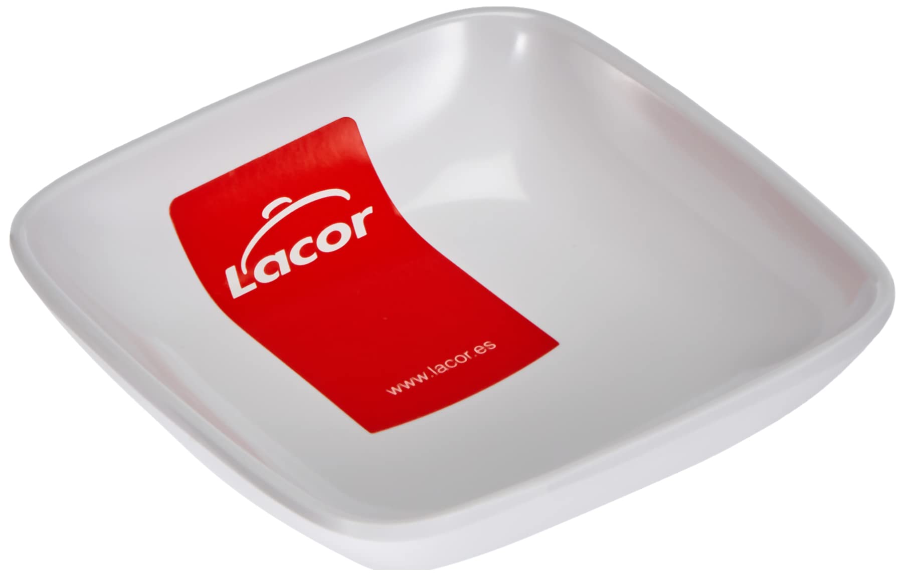 Lacor 63610 Melamine Classic Delicates Bowl, 10 x 10 x 2.5 cm, White