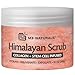 Himalayan Salt Scrub, Face, Foot, and Body Exfoliator with Collagen and Stem Cells, Exfoliating Scrub for Toning, Cellulite, and Skin Care by M3 Naturals