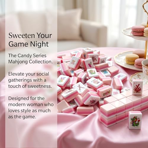 American Mahjong Tile Set, 160 Acrylic Engraved Tiles miniatura 3