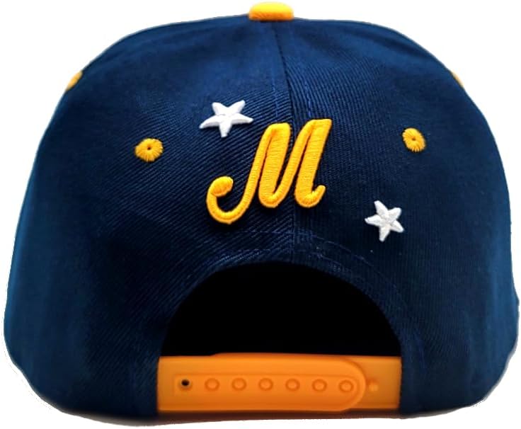 Michigan New Leader Premium Downtown Blue Yellow Era Snapback Hat Cap - Image 6