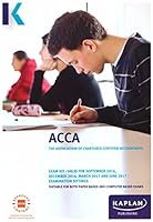 ACCA F7 Financial Reporting (International and UK) - Exam Kit 1784156965 Book Cover