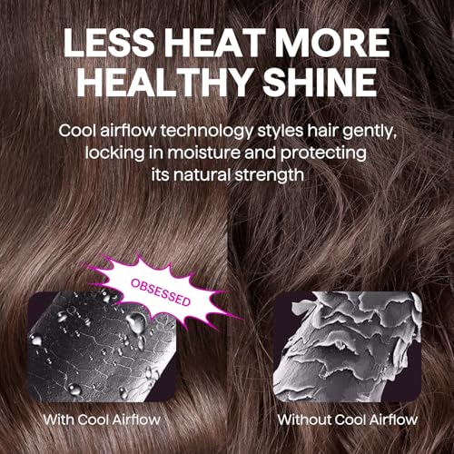 Wavytalk 0.65" Pencil Flat Iron, Cool Curl Pencil, Small Airflow Styler and Straightener for Short Hair, Pixie Cut and Edges, Curling Iron for Short Hair with 360º Cool Airflow for Long-Lasting Hold - Image 6