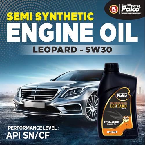 Image of PALCO LEOPARD 5W30 Engine Oil for Car 1L| Engine Oil for Petrol & Diesel Cars