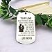 Anniversary Key Tag for Men, Husband Birthday Gifts from Wife, Best Gift for Wedding/Thanksgiving/Valentines Day