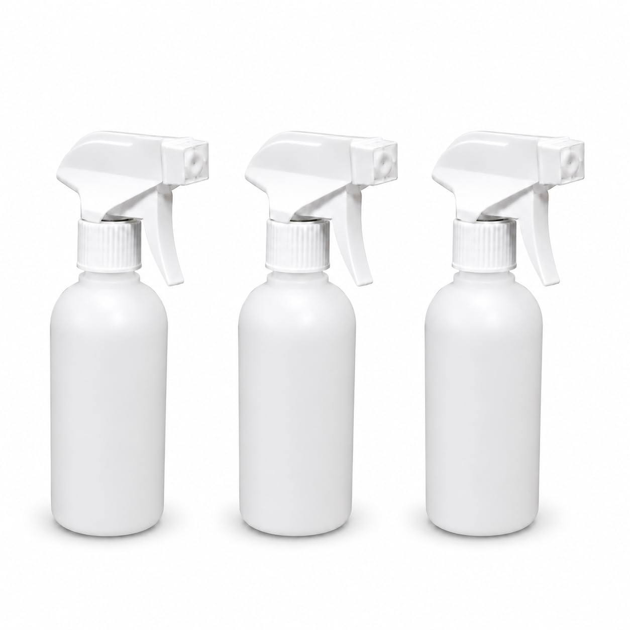 Neza Premium 250ml HDPE Fine Mist Spray Bottle (Pack of 3) – Leak-Proof Trigger Sprayer, Refillable BPA-Free Plastic Bottle for Cleaning Solutions, Plant Care, Hair Care & DIY Use-image-6