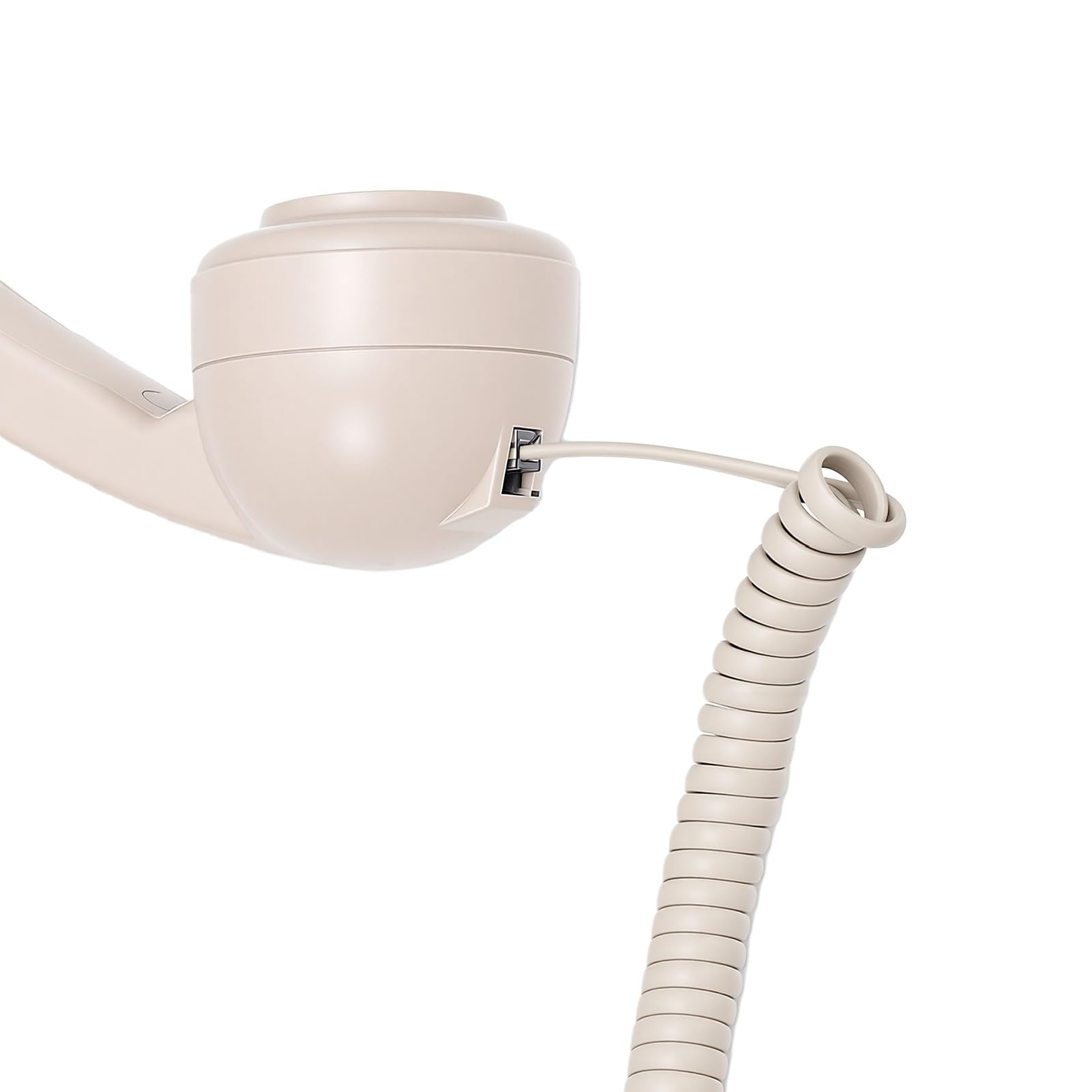 Cosiki Telefono Bluetooth Stile retrò con Chiamate in Vivavoce e Riproduzione Musicale per Decorazioni Domestiche 215x144 Mm (Beige)