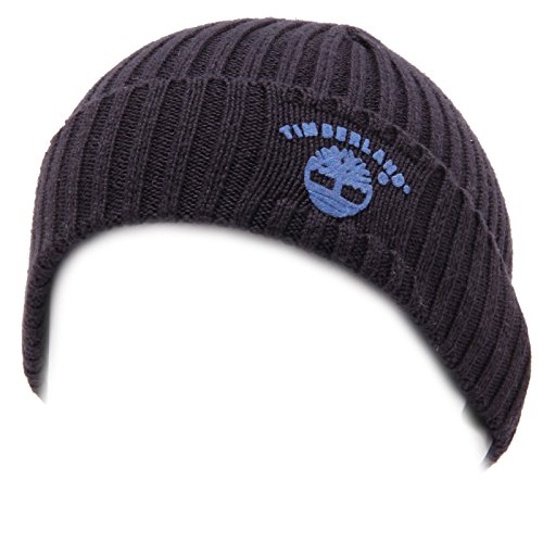 Bonnet bébé Timberland en coton bleu pour protéger les oreilles