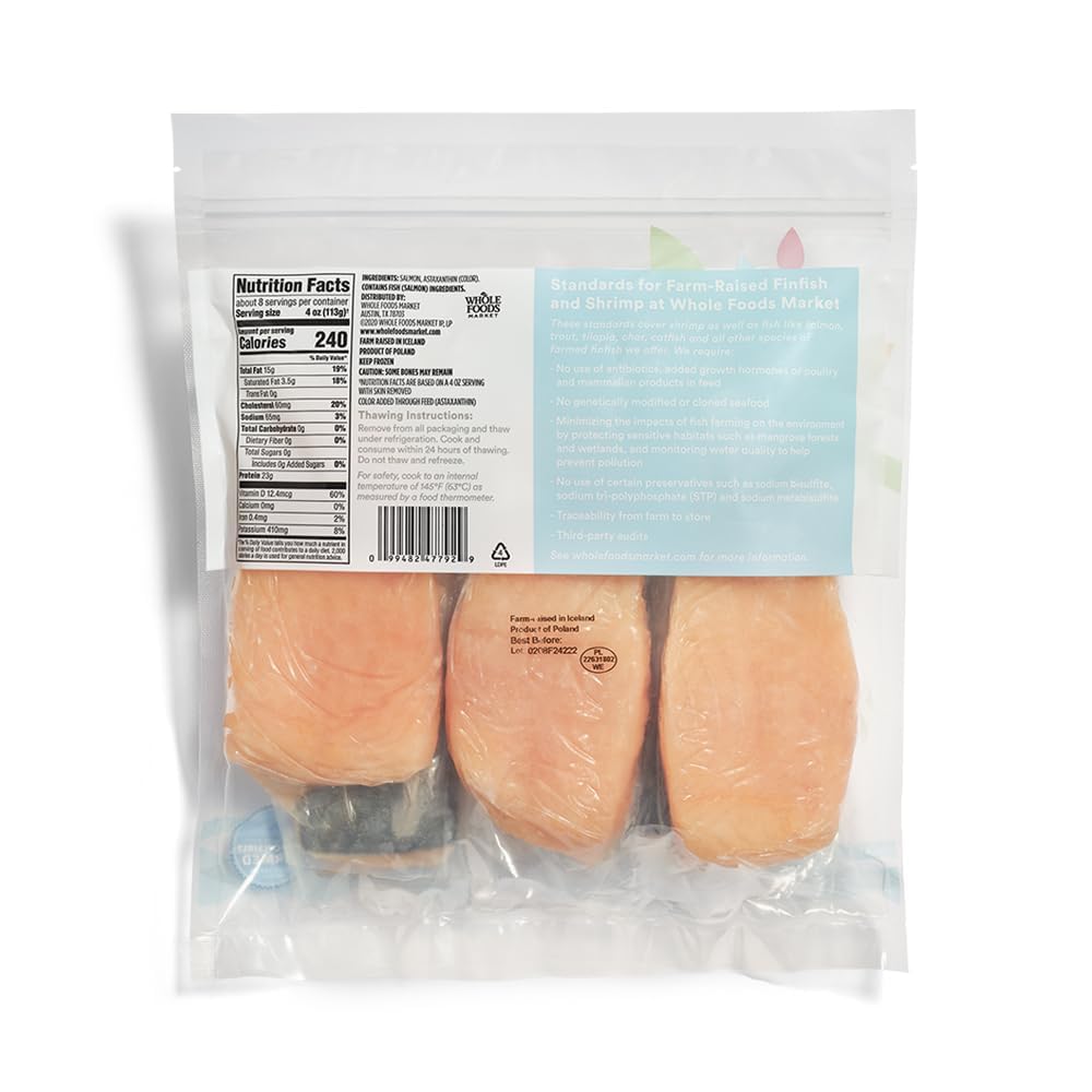 365 by Whole Foods Market Atlantic Salmon Fillet 32 oz — view 2