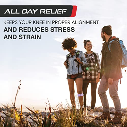 Image of Sleeve Stars Patellar Tendon Support Strap Osgood Schlatter Band Knee Brace for Kids, Youth, Women & Men w / 3 Lengths, Swedish Brand Patella Tendon Knee Strap for Arthritis, Tendonitis & Pain (Light