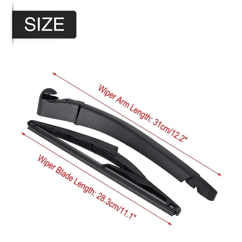 Tergicristalli Posteriore per Auto, per Benz W245 2005-2011 Tergicristallo Posteriore,Kit Spazzole Tergicristallo Posteriore, Auto Accessorio