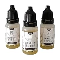 (Pack of 3) * 10ml Oil Refill Scent ONE Million | Car Perfume, Air Freshener - Suitable for CAR Diffuser | USB diffusers |Candle Scented Making Wax creed Diffuser Reed Car Refill Bottle Drop by BEZQ