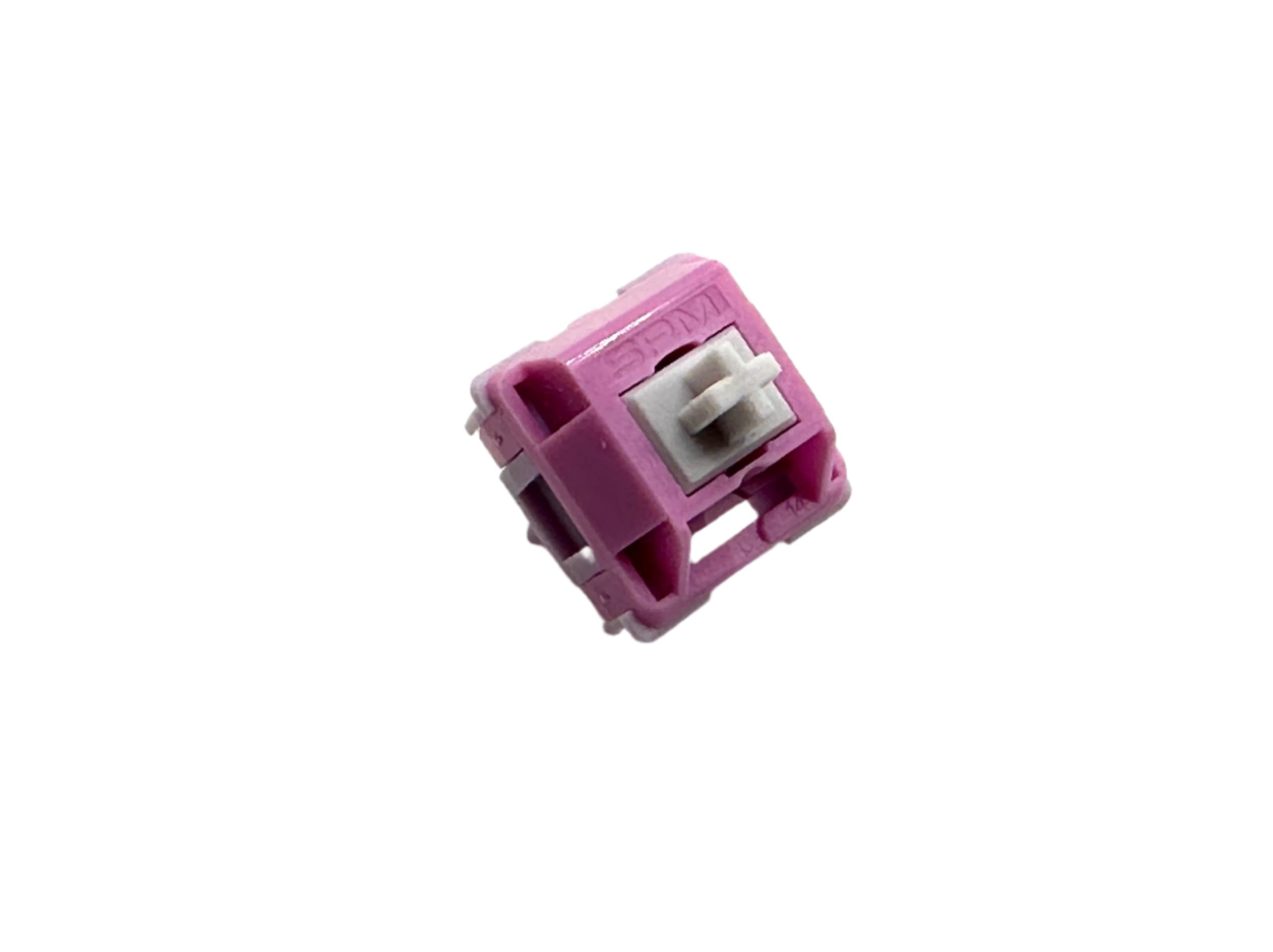 Zkeebs HMX Linear 5-Pin MX Mechanical Keyboard Switches for Custom Mechanical Keyboards (HMX Hibiscus, 35 Switches)