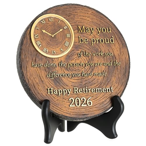 Storieme 2026 Happy Retirement Plaque Gifts for Men Teacher Coworker Boss