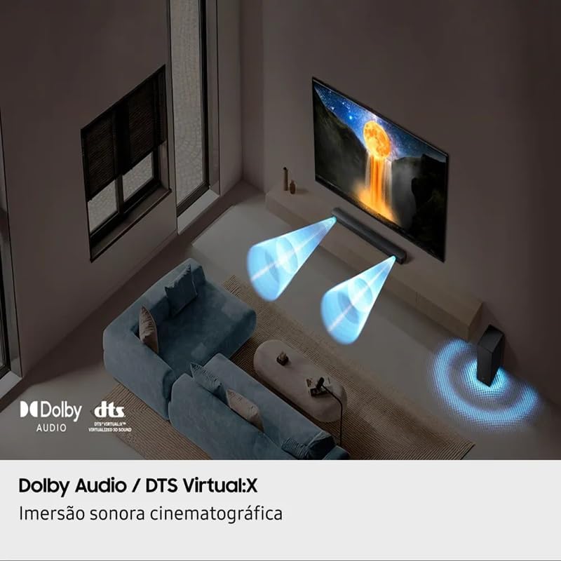 Review Soundbar Samsung HW-B450F: a experiência de cinema que você precisa em casa 11 51YM9wyoZRL. AC