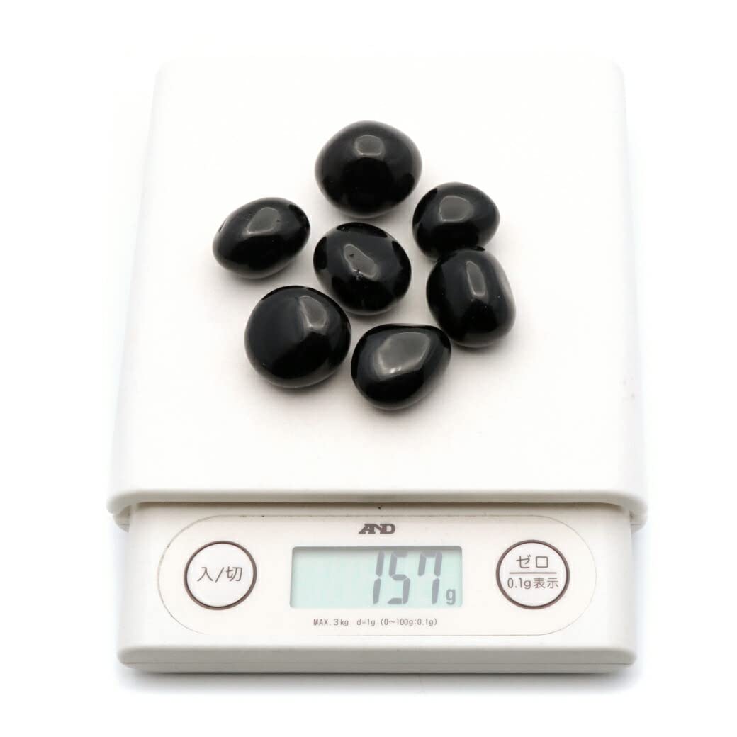 綺麗なモリオンたん！やん！ ≪g3-115C≫○モリオン 黒水晶 6mm〜7mm ブレスレット 内径調節