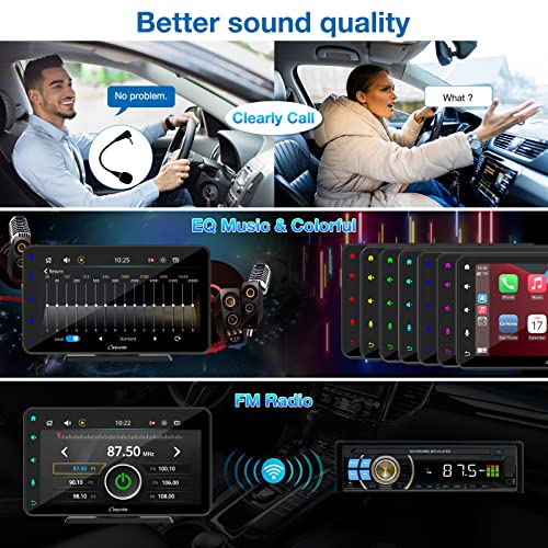 Carpuride 707 Wireless Apple Carplay e Android
