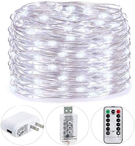 49Ft String Lights Cool White