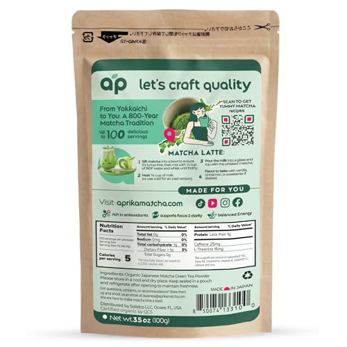 Té Matcha en polvo orgánico 100 g miniatura 4