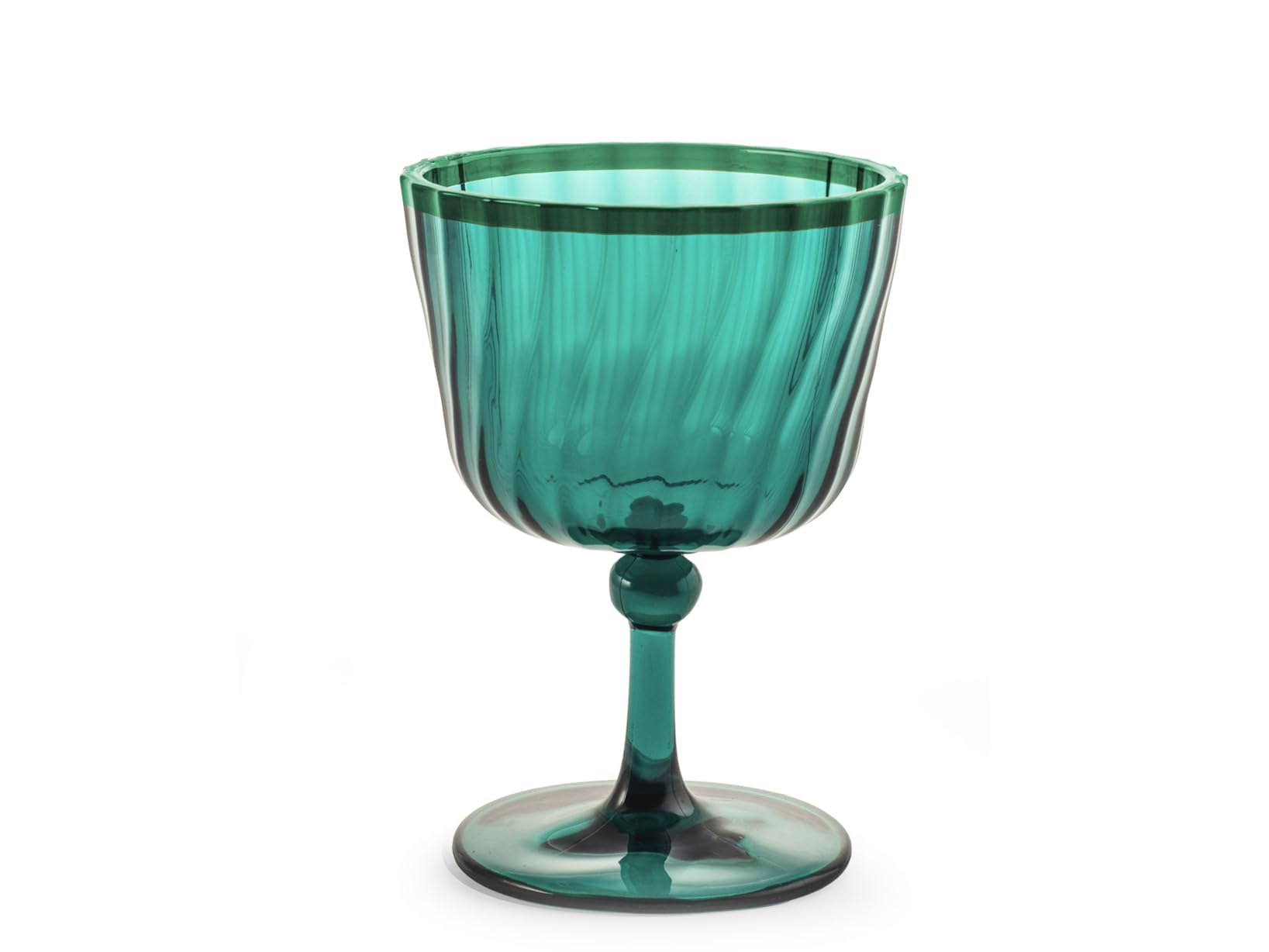 H&H – Set de 12 copas acrílicas 25 cl, colores surtidos, ligeras y resistentes, ideales para jardín, piscina, camping y fiestas al aire libre