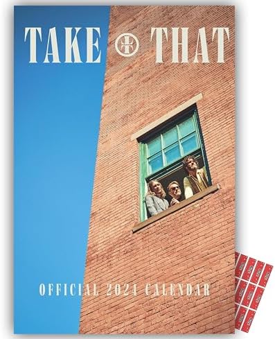 Take that Calendar 2024 A3 Wall Hanging Calendar with FREE Organising ...