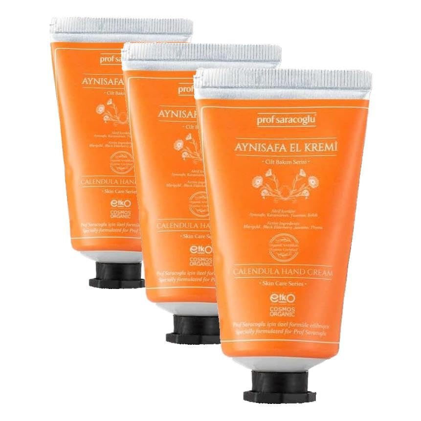 Prof Saracoglu Organik Aynı Sefa El Kremi 50ml (3 paketi)