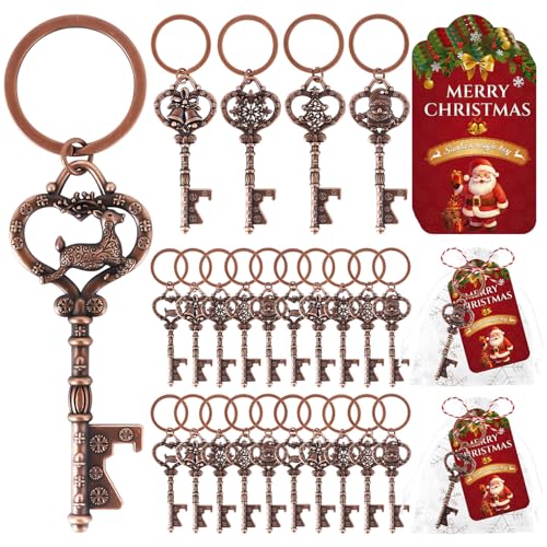 Winocbxt 50 Key Bottle Openers for Christmas Themed Events-Santa Claus
