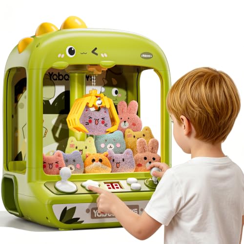 Dinosaur Claw Machine for Kids Kids Claw Machine Toys for 6 7 8 Year Old Girls Boy Mini Claw Machines with Sound Lights Ideal 3 4 5 6 7 8 Year Old Girl Boy Gifts
