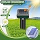 Maulwurf Vertreiber Solar 4 Stück, R1 Ultraschall Wühlmausschreck mit 600mAh Akku, Wasserdicht, Effektiver Schädlingsbekämpfer für Maulwürfe, Wühlmäuse, Nagetiere im Garten und Rasen