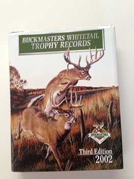 Hardcover Buckmasters Whitetail Trophy Records Book