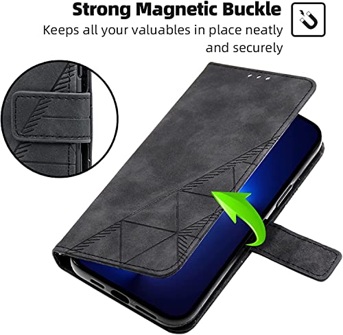 Funda para iPhone 14 Plus delgada a prueba de golpes con tarjetero 4