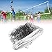 ZMellifluent Professional Volleyball Net, Outdoor Volleyball Net with High Strength Cable Reinforced Single Side Design, PE Material for Backyard Beach Court