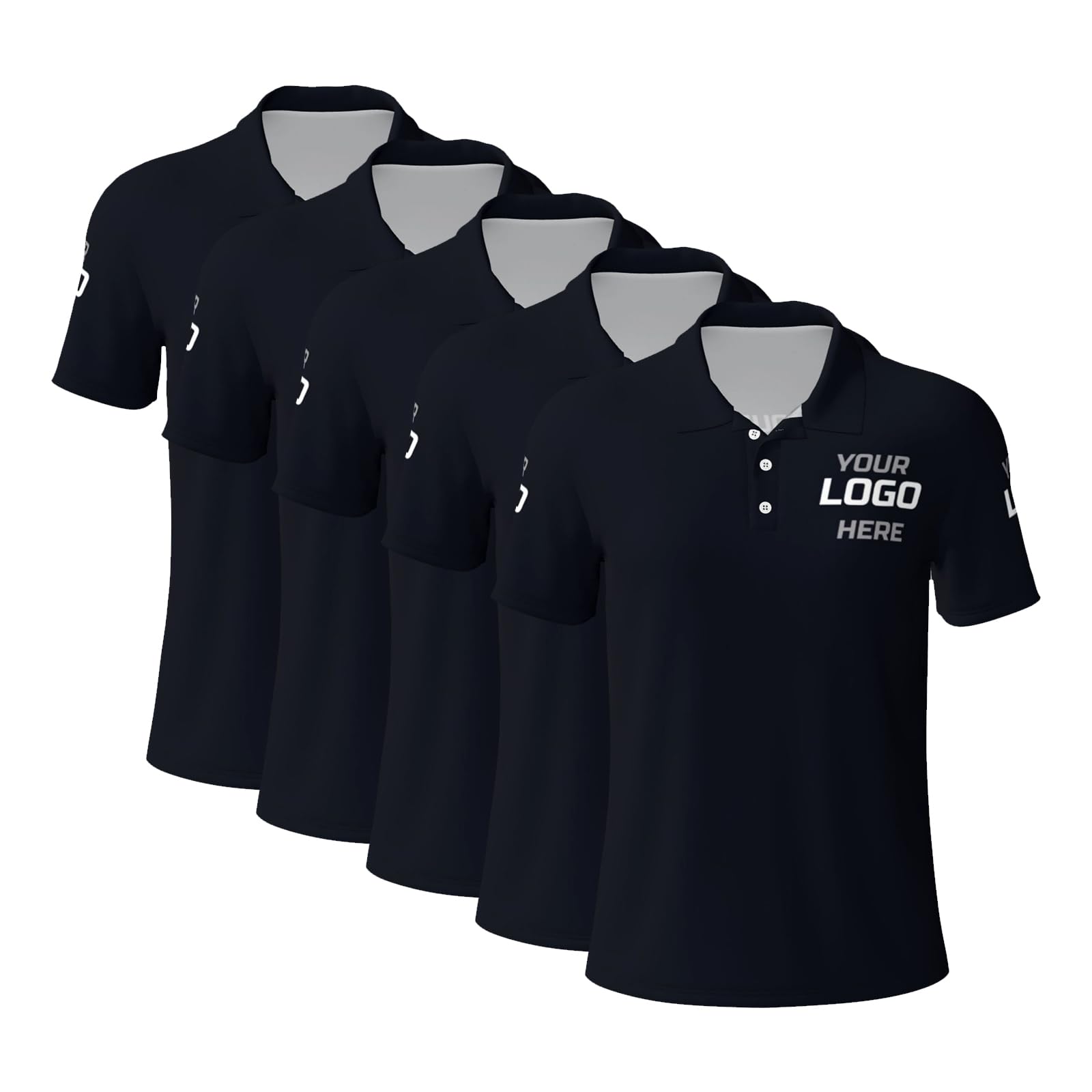 Polo personnalisable, design personnalisé avec texte, logo, photo, chemises de travail personnalisées pour hommes et femmes, chemise de golf personnalisable, uniforme de travail, tailles S à