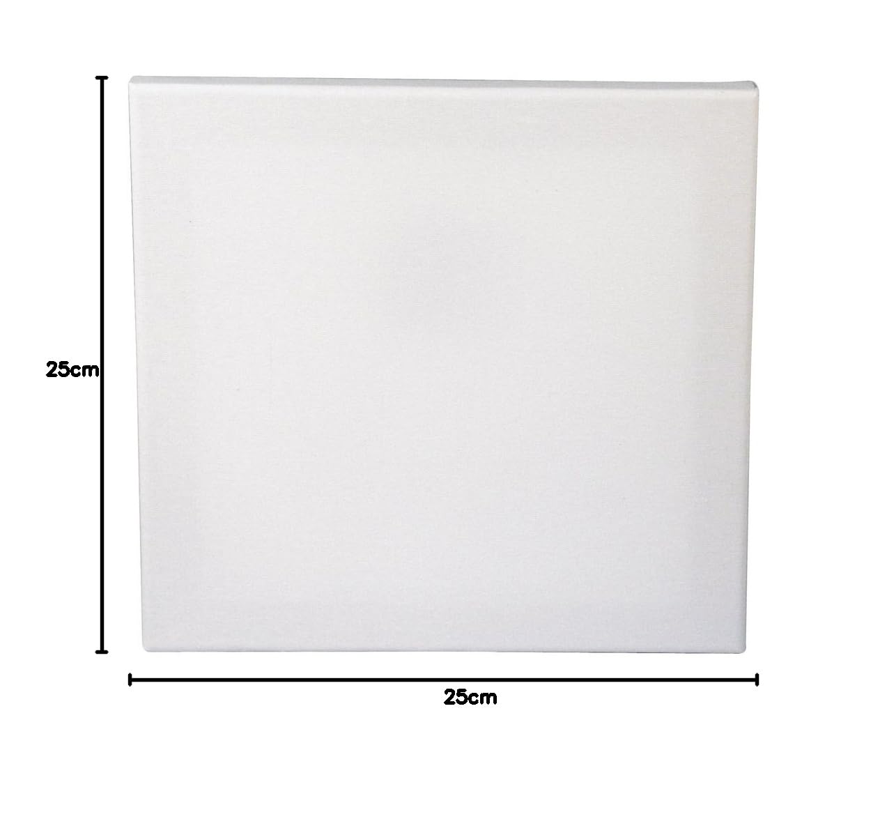 Rayher Tela A Cuneo 100% Cotone 25x25x1,7 Cm 330 G/M2