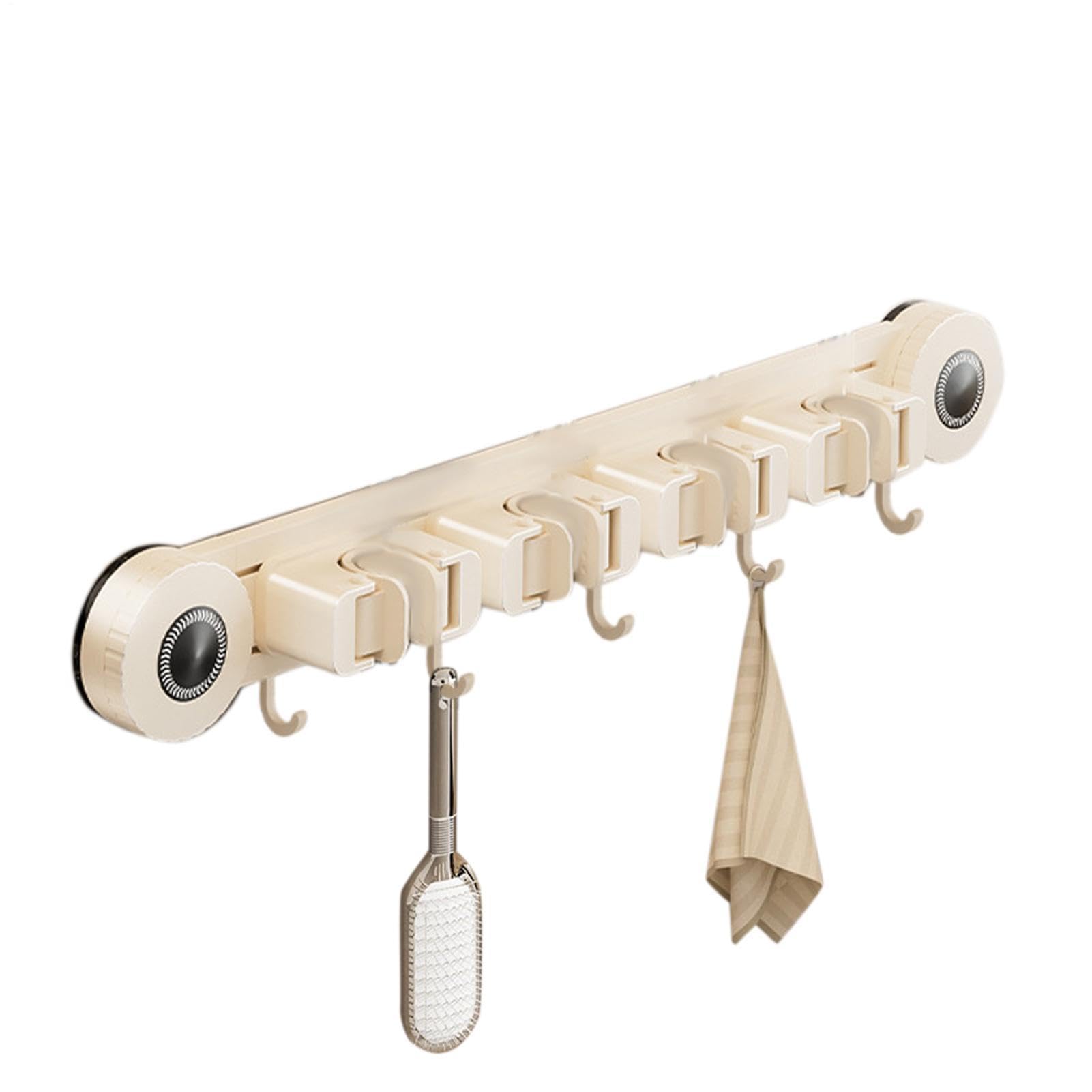 Porta Scope E Resistenti Supporti Multiuso Con Impieghi Pesanti | Supporti Per Attrezzi Da Pulizia Domestica Per Dormitorio Ufficio Appartamento Camera Da Soggiorno Bagno