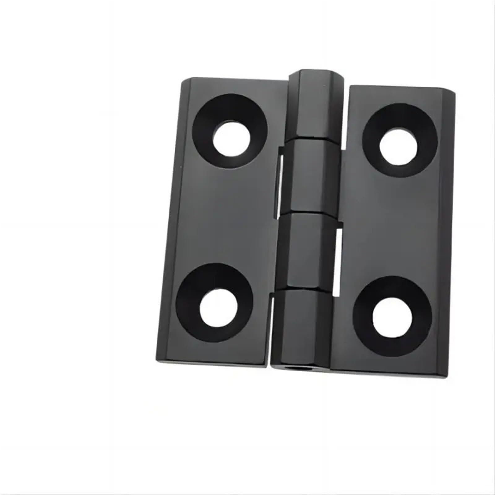Bisagras de puerta de aleación de zinc, 1 pieza, bisagra de esquina de resistencia industrial para armarios y contenedores, herrajes resistentes de 50 x 50 mm