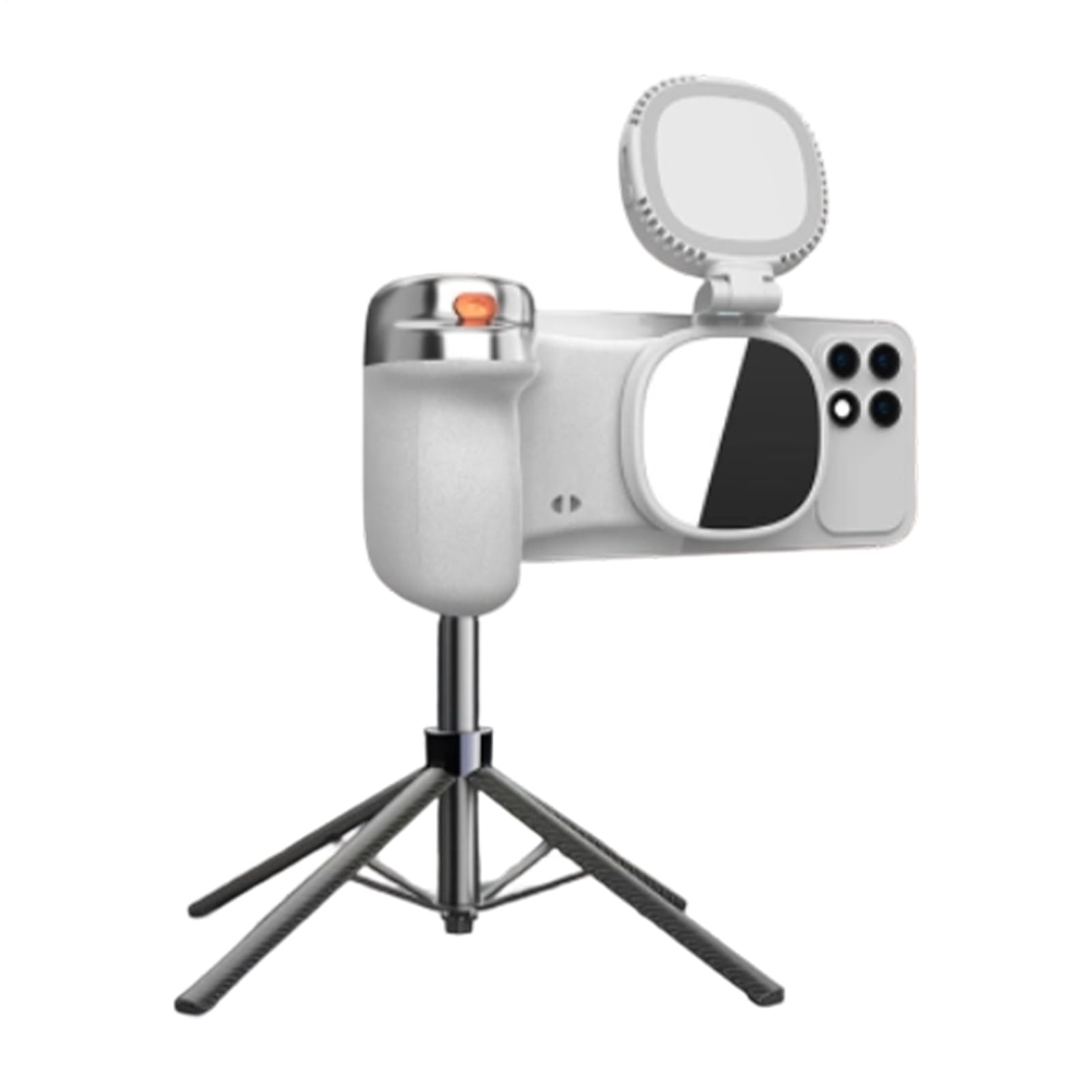 Soporte magnético giratorio de 360 grados para cámara de teléfono