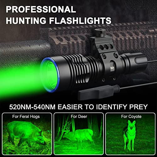 Image of UC20 Green Hunting Light Flashlight kit