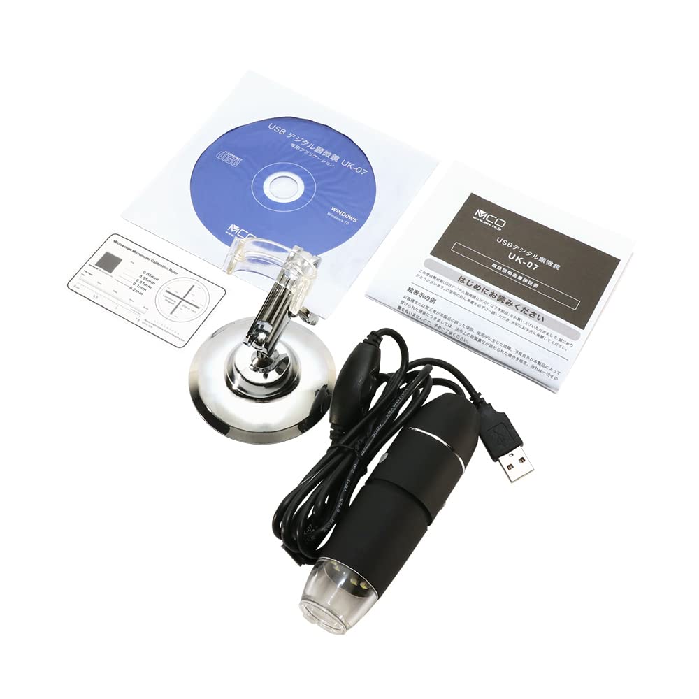 Amazon.co.jp: MCO USB顕微鏡 400倍対応 有線タイプ UK-07 : 家電＆カメラ