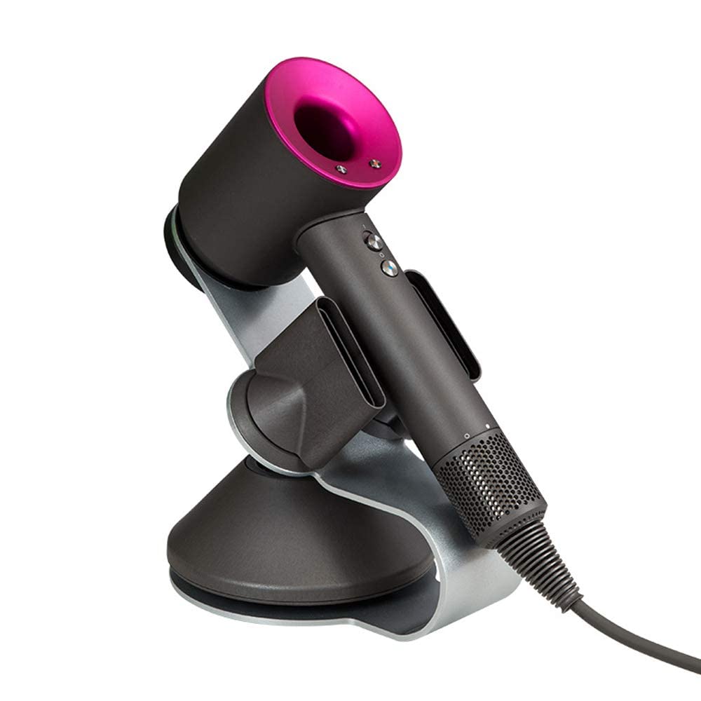 Support de sèche-cheveux magnétique YUET aluminium organisateur rangement salle de bain diffuseur