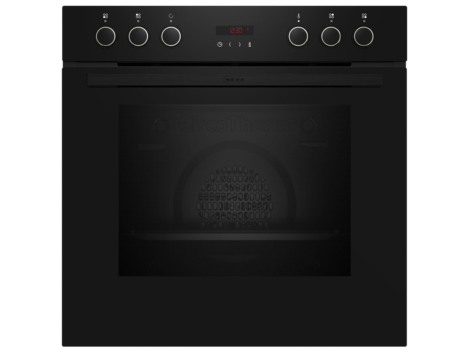 NEFF EX4PB0 zestaw kuchenek, składający się z kuchenki E2CCG6AK3, 60 x 60 cm, samoczyszcząca piroliza, CircoTherm, wyświetlacz LED i M16SRF0L0 elektryczna płyta grzewcza, strefa pieczenia, rama ze