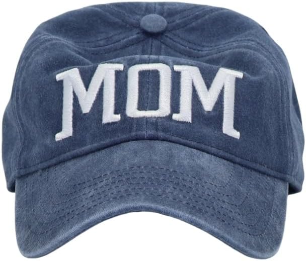 MOM Embroidery Hat, Mom Baseball Cap, Worlds Best MoM Ball Caps, Birthday and Festival Gifts for Woman Mother Wife Mama