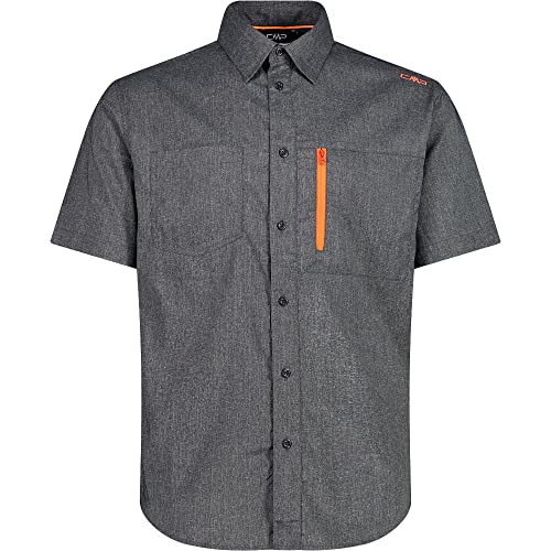 CMP Hemden Herren Hemd MAN SHIRT Antracite MEL. 50