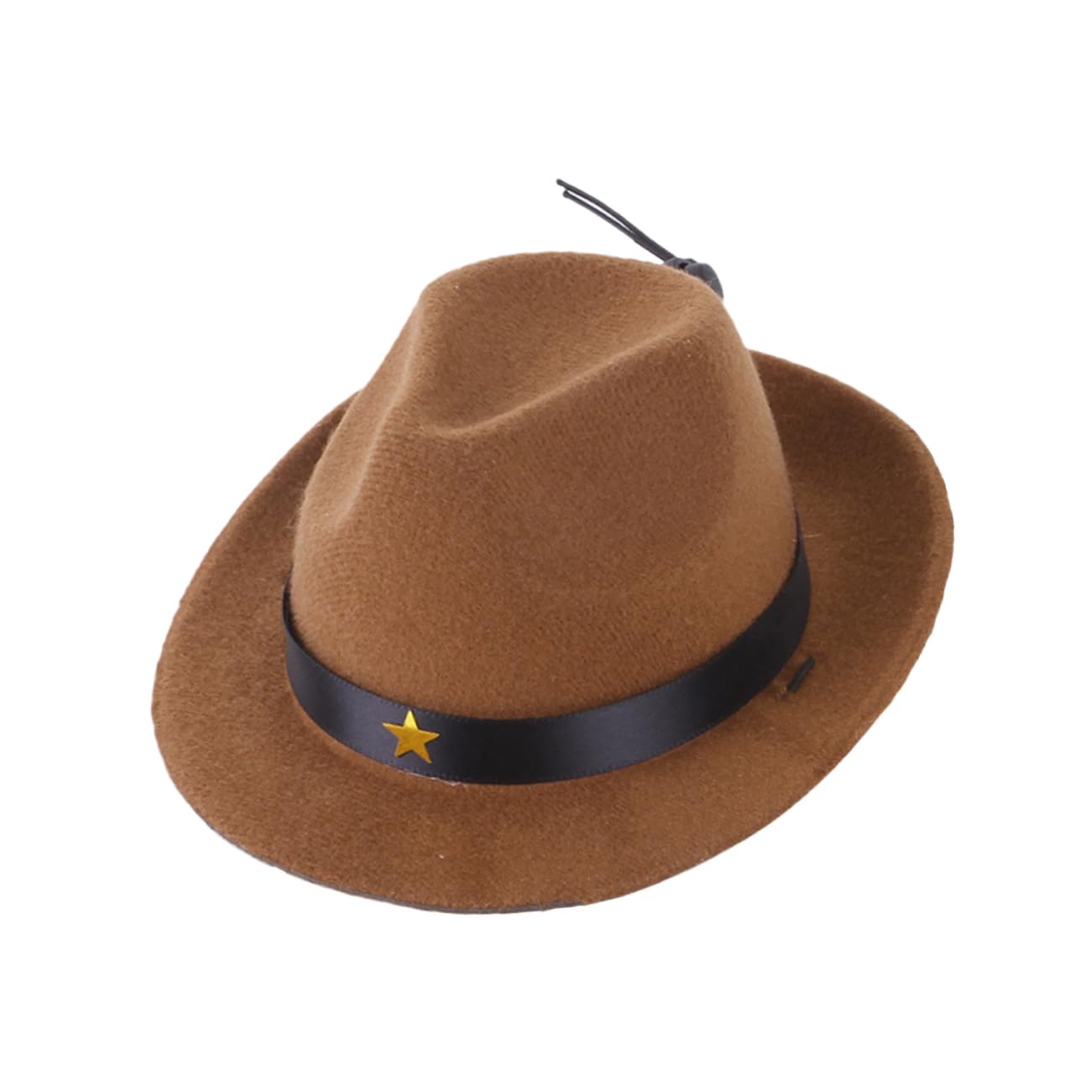 BESPORTBLE Wear Resistant Polyester Dog Hat for Pets Decorative Star Design for Parties Festivals and Photo Shoots Comfortable Accessory for Cats and Dogs