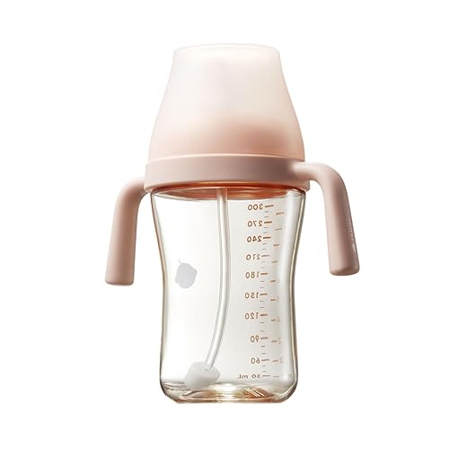 Miniatura 10 de Bc babycare Vaso de Aprendizaje con Boquilla para bebés de 6+ meses con tetinas y asas, Vaso Antiderrame con Boquilla, Vasos con Pajita Lastrada